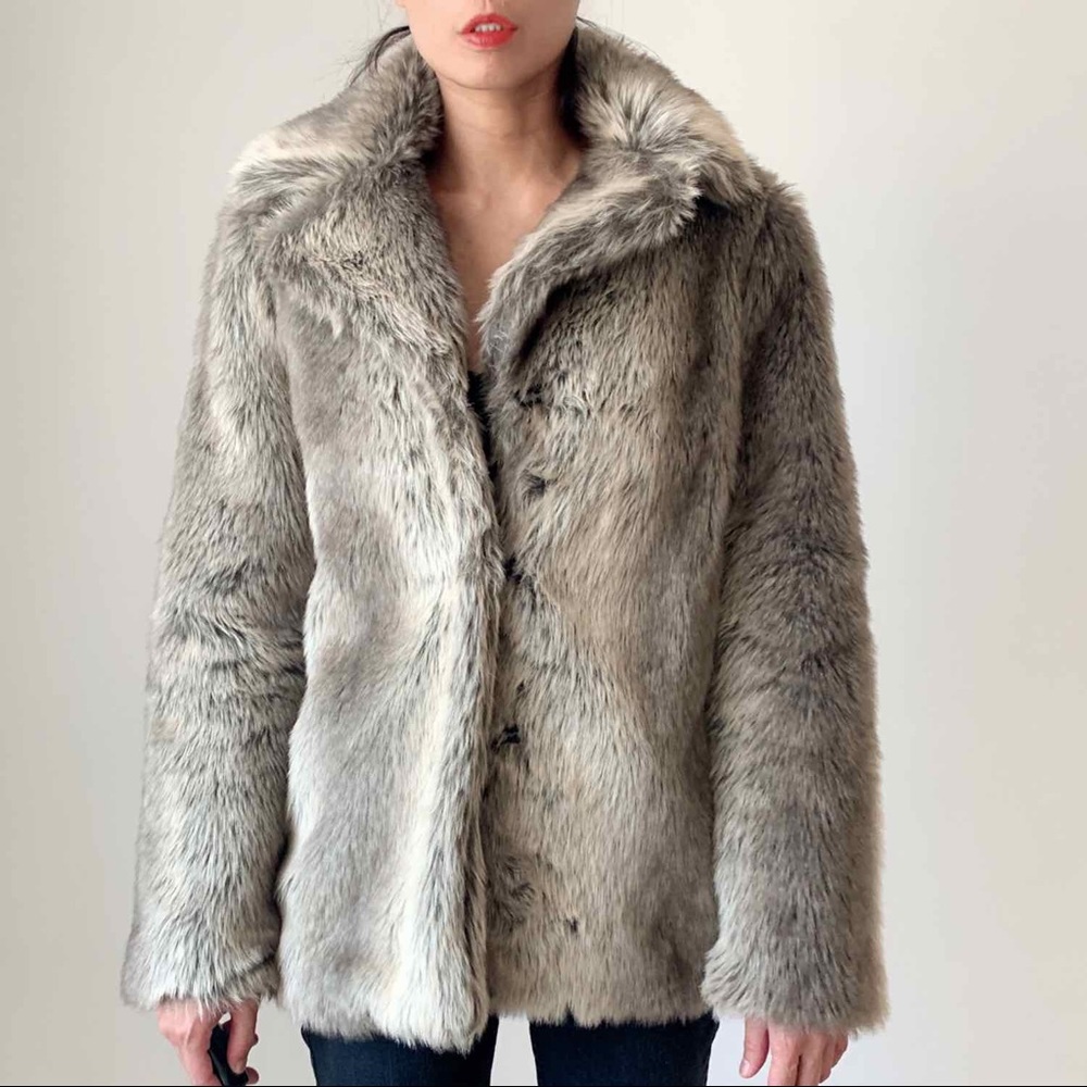 FAUX FUR COAT - Picture 9 of 9